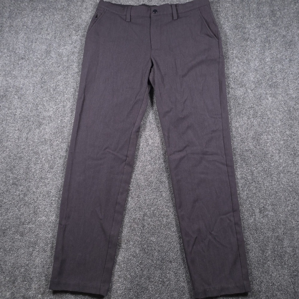 Quince Ultra-Stretch Smart Chinos Pants Mens 32x30 Gray Athletic Tapered